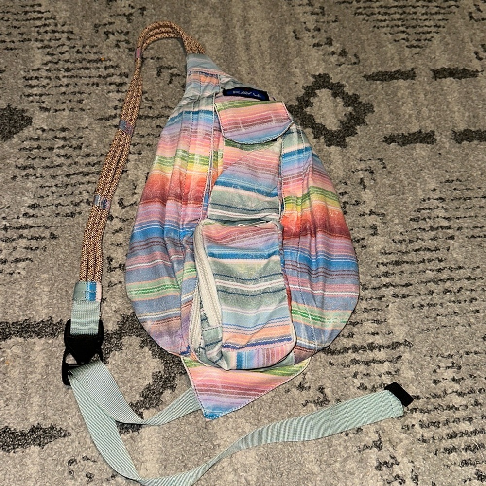 Kavu MINI ROPE SACK- Color:‎ Rainbow Run